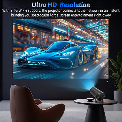 Home Cinema Outdoor Projetor RY008 PRO 4K